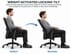 300 Lbs. Cap. 24/7 Rated Ergonomic Mesh Task Chair in Black