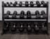 5 to 50 Lb. Dumbbell Set w/Storage Rack - 550 lbs. Total