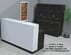 Custom Reception Desks w/Glass Counter - 5'W Desk