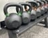 18-Piece Commercial Grade Cast Iron Kettlebell Set with Storage Rack