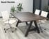 6' x 4' Solid Wood Conference Table in Chocolate with Metal A-Frame Base - More Sizes Available