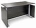 Charcoal Adjustable Height Manager's Desk