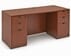 Cherry Laminate Credenza w/6 Drawers