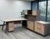 8'W Contrasts Rustic 4-Piece Desk Package
