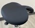 Leather 300 Lbs. Capacity Saddle Seat Stool - 22