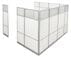 10' x 10' x 7'H Tall White Laminate Modular Office - Add-On Cubicle