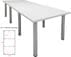 9' x 4' White Conference Table