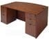 Cherry Laminate Office Furniture by Gibraltar -- 4-Piece Set
