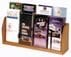 Counter Top Oak Brochure Racks - 8 Pocket Brochure Rack