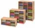 Economy Oak Finish Literature Organizers - 12 Pocket Organizer