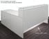 Emerge Glass Top L-Shaped Reception Desk w/Drawers & LED Light - 66