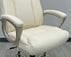 300-Lbs. Capacity High Back Cream Leather Conference Chair - FREE with $3000.00 Purchase!