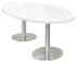 8' x 4' Oval Disc Base Conference Table - See Other Sizes