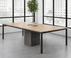 8' Contrasts Rustic Conference Table
