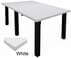 Conference Tables w/Square Black Legs In Several Colors 6' to 16' Long.  6' x 4' Size-See Other Sizes Below