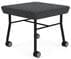 Mystic 1 Seat Bench w/ Casters in Upgrade Fabric or Healthcare Vinyl