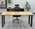 Sophisticate Electric Lift Solid Wood Executive Desk