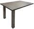 3' x 4' Meeting Table Add-On Section w/ Raw Steel Legs