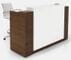5'W Custom Standing Height Reception Desk w/ Drawers