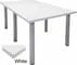 Conference Tables w/ Round Post Legs in 6' x 4' Size - See Other Sizes & Color Below