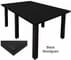 Conference Tables w/Square Black Legs In Several Colors 6' to 16' Long.  6' x 4' Size-See Other Sizes Below