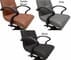 High Back Conference Chair in Faux Leather