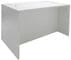 Team Collaborative Standing Height Meeting Table in White