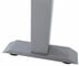 Three Leg Electric Lift Desk Frame in Silver