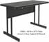 High-Pressure Laminate Computer/Training Tables - 36