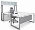 TrendSpaces U-Shaped Workstation w/Hutch