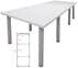 10' x 4' Post Leg Conference Table