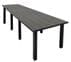 11' x 4' Conference Table w/Square Post Legs