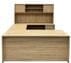 Beaumont Rectangular U-Shaped Workstation w/Hutch - 71