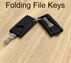 Optional Textured Laminate Box/Box/File Pedestal with Lock