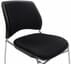 300 lb. Capacity Black Premium Padded Ganging Stack Chair
