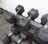 55-100 Lb. Dumbbell Set w/Storage Rack - 1550 lbs. Total