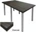 6' x 4' Standing Height Conference Table w/Round Post Legs