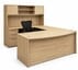 Beaumont Conference U-Shaped Workstation w/Hutch - 71