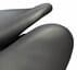 Leather 300 Lbs. Capacity Split Seat Saddle Stool w/Backrest - 22