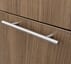 Modern Walnut Rectangular Managers Desk w/6 Drawers