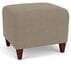 Siena 1 Seat Bench in Standard Fabric or Vinyl