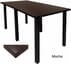 Standing Height Conference Tables w/Square Black Legs & White, Mocha, Maple, Black or Charcoal Top - 8' Length- See Other Sizes