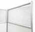 10' x 10' x 7'H Tall White Laminate Modular Office - Starter Cubicle