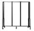 6'W x 6'H Whiteboard Folding Mobile Room Divider