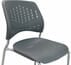 Gray 300 lb. Capacity Premium Ganging Stacking Chair