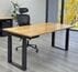 Sophisticate Electric Lift Solid Wood Executive Desk