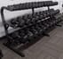 5-100 Lb. Dumbbell Sets w/Storage Rack - 2100 lbs Total