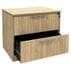 Beaumont 2-Drawer Locking Lateral File w/Bookcase Hutch