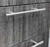 Charcoal L-Shaped Rectangular Managers Desk w/6 Drawers