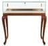 3' Width Queen Anne Tabletop Locking Showcase - Other Sizes Available